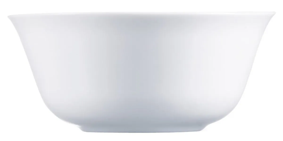 LUMINARC Coupelle rond blanc verre opal Ø 12 cm Everyday Clearance
