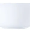 LUMINARC Coupelle rond blanc verre opal Ø 12 cm Carine Discount