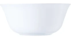 LUMINARC Coupelle rond blanc verre opal Ø 12 cm Carine Discount