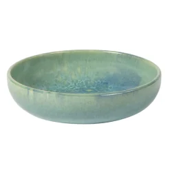 ACCOLADE Coupelle rond bleu grès émaillé Ø 16 cm Magic Discount