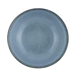 Coupelle rond bleu grès émaillé Ø 14 cm Sky - PRO.MUNDI Online