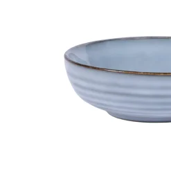 Coupelle rond bleu grès émaillé Ø 14 cm Sky - PRO.MUNDI Online