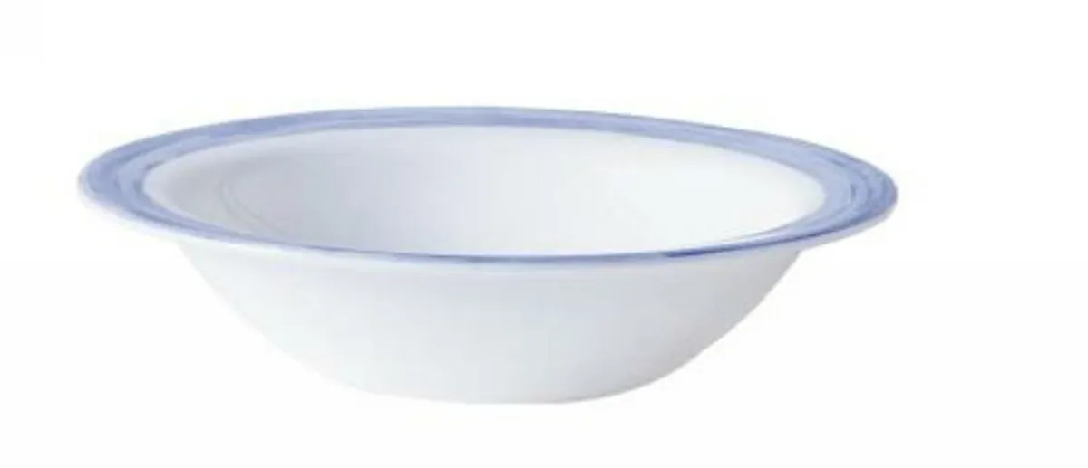 Coupelle rond bleu verre opal Ø 12 cm Brush - ARCOROC Clearance