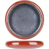 Coupelle rond brun porcelaine Ø 13 cm Elements Maroon - PROOF Hot
