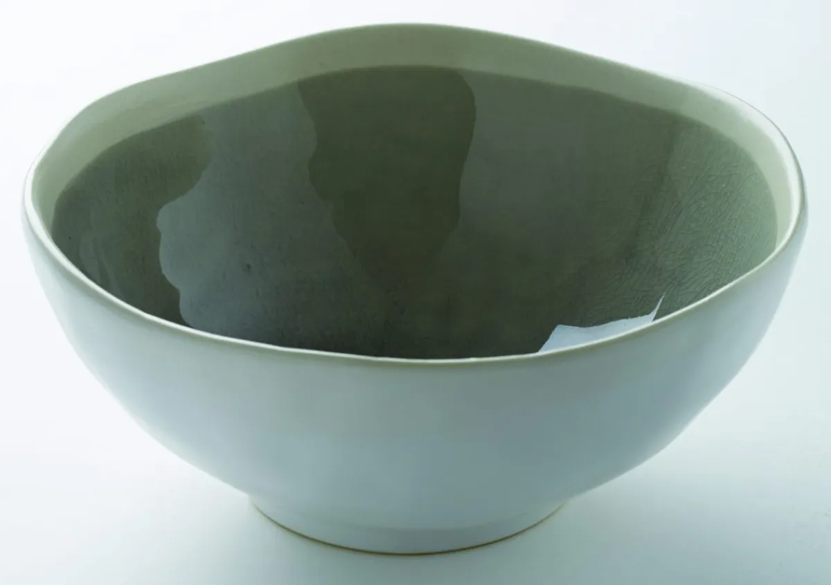 PRO.MUNDI Coupelle rond gris grès émaillé Ø 12,5 cm Winter Hot
