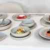Coupelle rond gris grès émaillé Ø 12 cm Tropic - ACCOLADE New