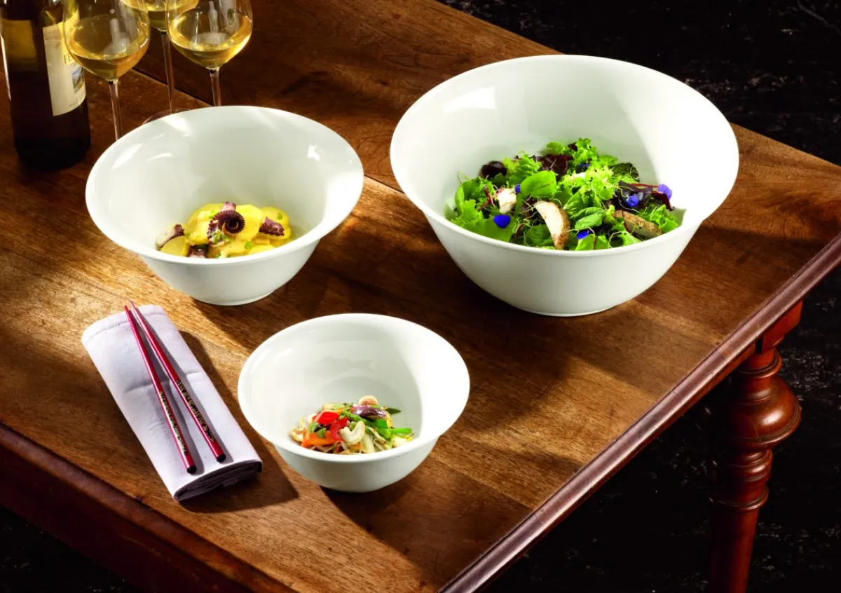 Coupelle rond ivoire porcelaine vitrifiée Ø 12 cm Banquet - RAK Hot