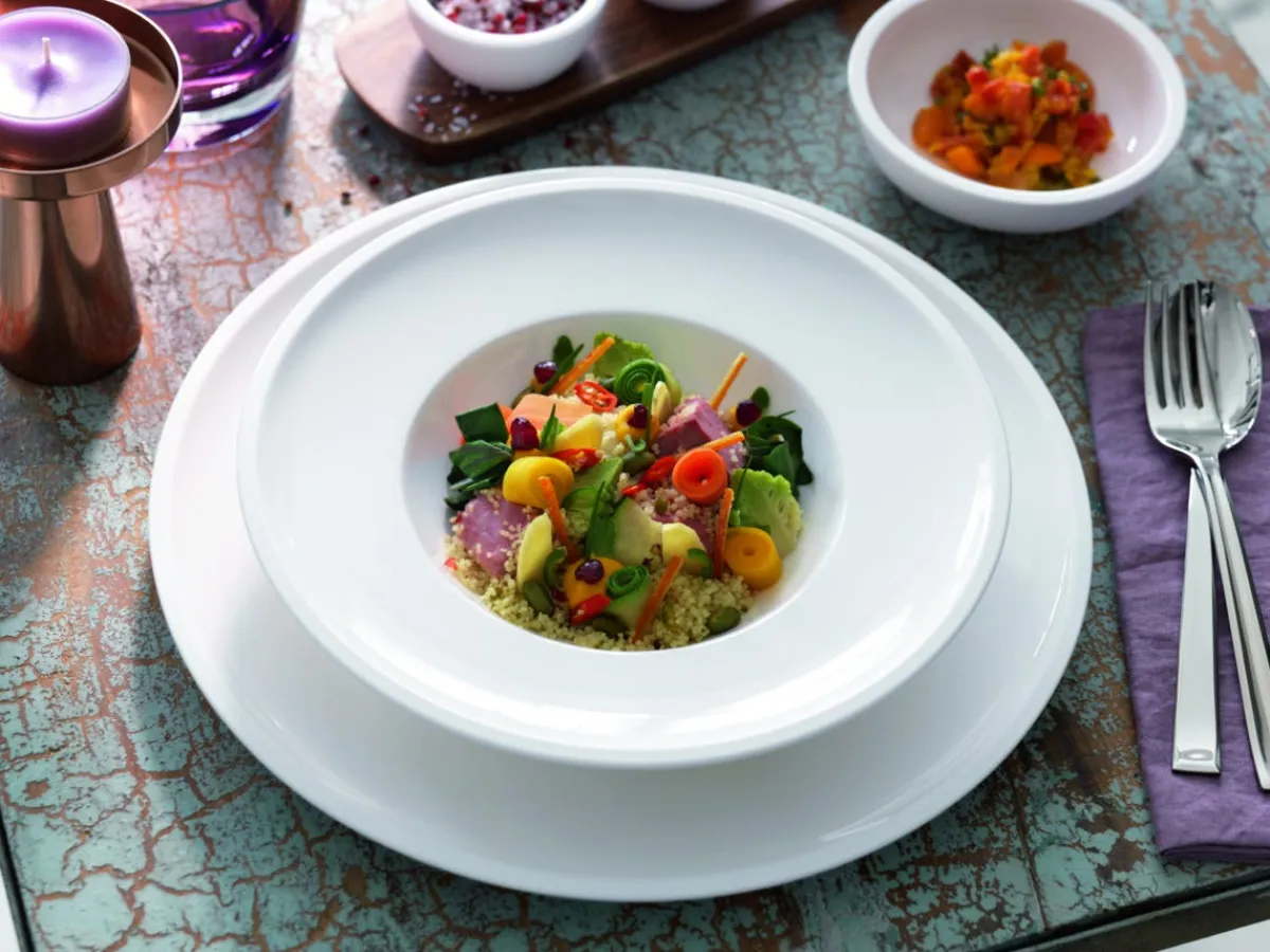 VILLEROY & BOCH Coupelle rond ivoire porcelaine vitrifiée Ø 13 cm Artesano Online