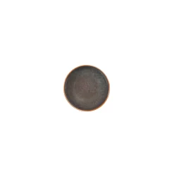 Coupelle rond Marron Bleu grès émaillé Ø 12 cm Amber - ACCOLADE Best