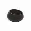 DEGRENNE Coupelle rond noir grès émaillé Ø 7,3 cm Bahia Clearance
