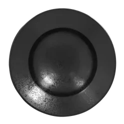 RAK Coupelle rond noir porcelaine vitrifiée Ø 13,2 cm Chill Discount