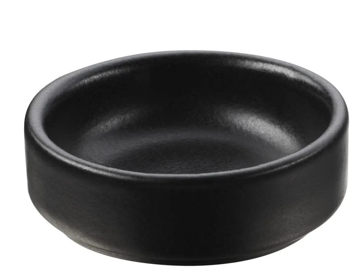 REVOL Coupelle rond noir porcelaine culinaire Ø 6,3 cm Cook And Play Online