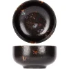 PROOF Coupelle rond noir porcelaine Ø 7 cm Etna New
