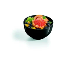 LUMINARC Coupelle rond noir verre trempé Ø 12 cm Diwali Outlet