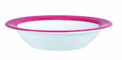 Coupelle rond rouge verre opal Ø 12 cm Brush - ARCOROC New
