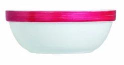 ARCOROC Coupelle rond rouge verre opal Ø 12 cm Brush Online