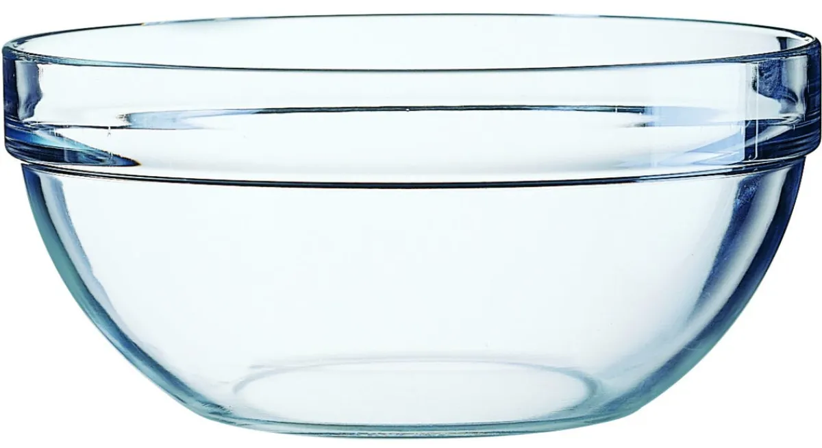 Coupelle rond transparent verre trempé Ø 10,3 cm Empilable - ARCOROC Outlet