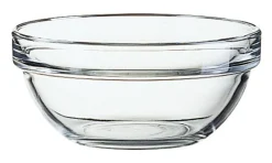 Coupelle rond transparent verre trempé Ø 12 cm Empilable - ARCOROC New