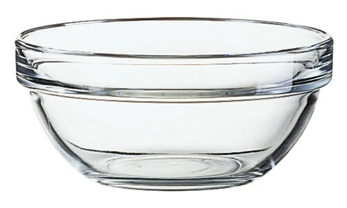 ARCOROC Coupelle rond transparent verre trempé Ø 13,8 cm Empilable Best