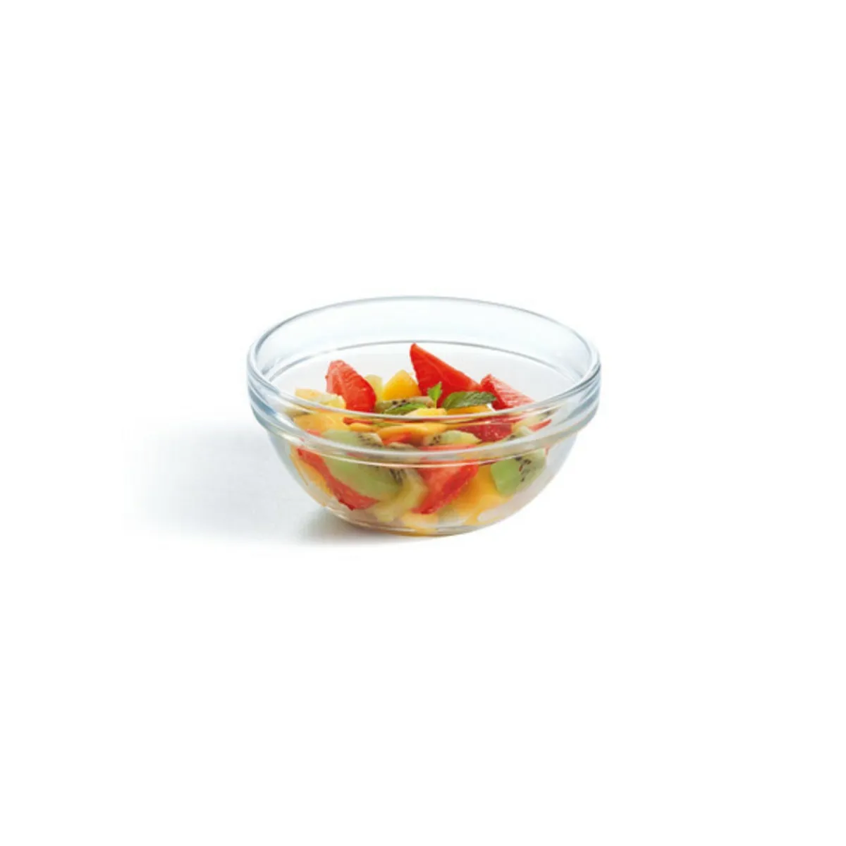 ARCOROC Coupelle rond transparent verre trempé Ø 13,8 cm Empilable Best