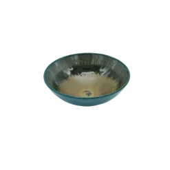 MEDARD DE NOBLAT Coupelle rond vert porcelaine Ø 15,5 cm Palazzo Online