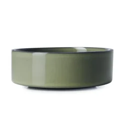 Coupelle rond vert porcelaine culinaire Ø 8 cm  Caractère - REVOL
