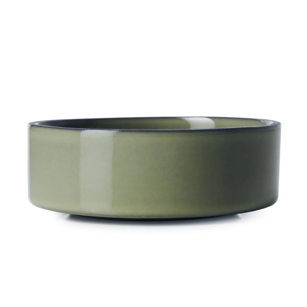Coupelle rond vert porcelaine culinaire Ø 8 cm Caractère - REVOL