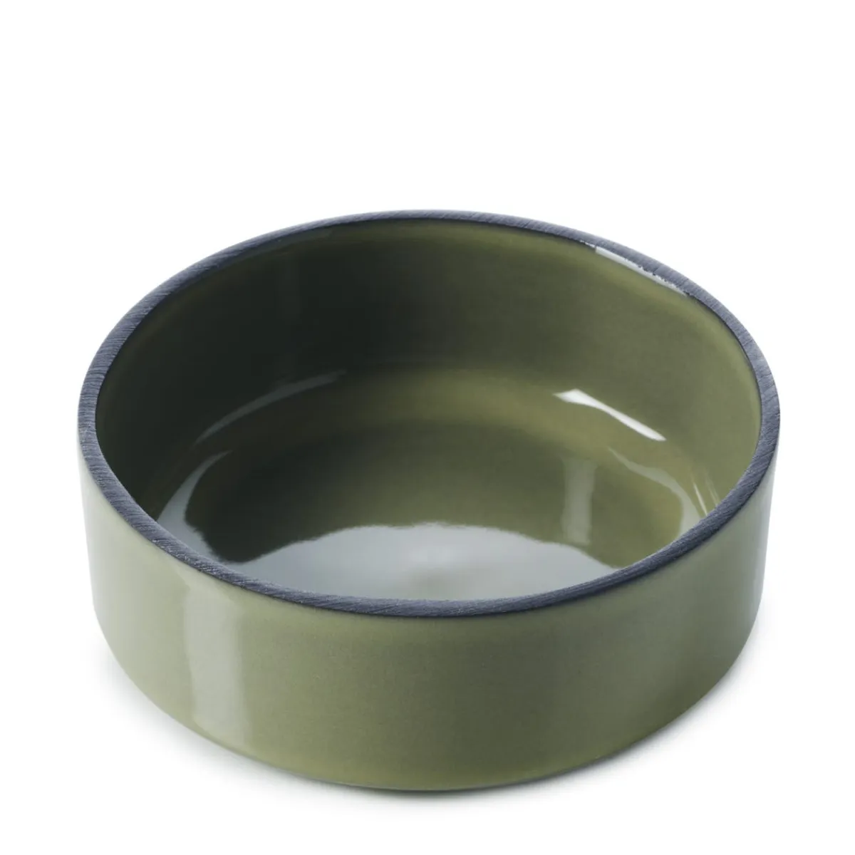 Coupelle rond vert porcelaine culinaire Ø 8 cm Caractère - REVOL