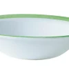 Coupelle rond vert verre opal Ø 12 cm Brush - ARCOROC Hot