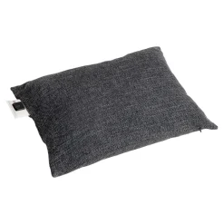 MONTANDOR Coussin chauffant infrarouge avec batterie rectangulaire gris foncé 60x40 cm