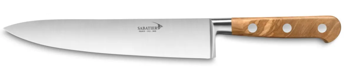 Couteau chef 20 cm inox olivier unie Sabatier Deg - DEGLON Sale