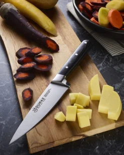 Couteau chef 15 cm inox plastique unie Signature Micarta - 32 DUMAS Hot