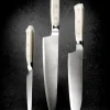 DEGLON Couteau à découper 23 cm acier ABS unie Damas 67 Clearance