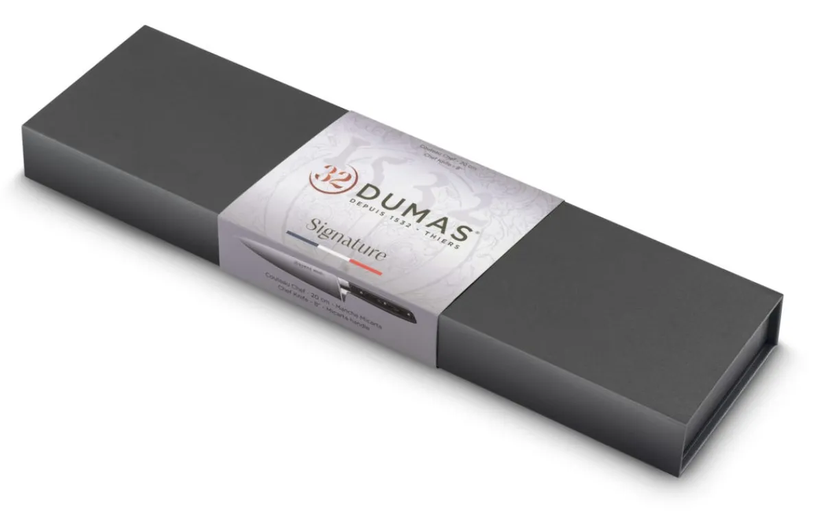 32 DUMAS Couteau à découper 20 cm inox plastique unie Signature Micarta Online