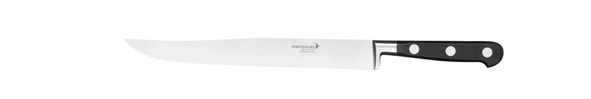 DEGLON Couteau à découper 22 cm inox POM unie Ideal Sabatier