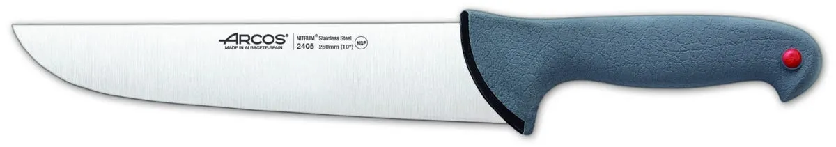Couteau de boucher 25 cm acier polypropylène (pp) unie Colour Proof - ARCOS Best