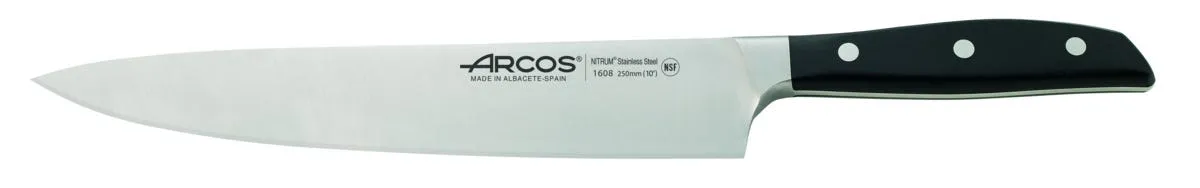 ARCOS Couteau de cuisine 25 cm inox POM unie Manhattan Online