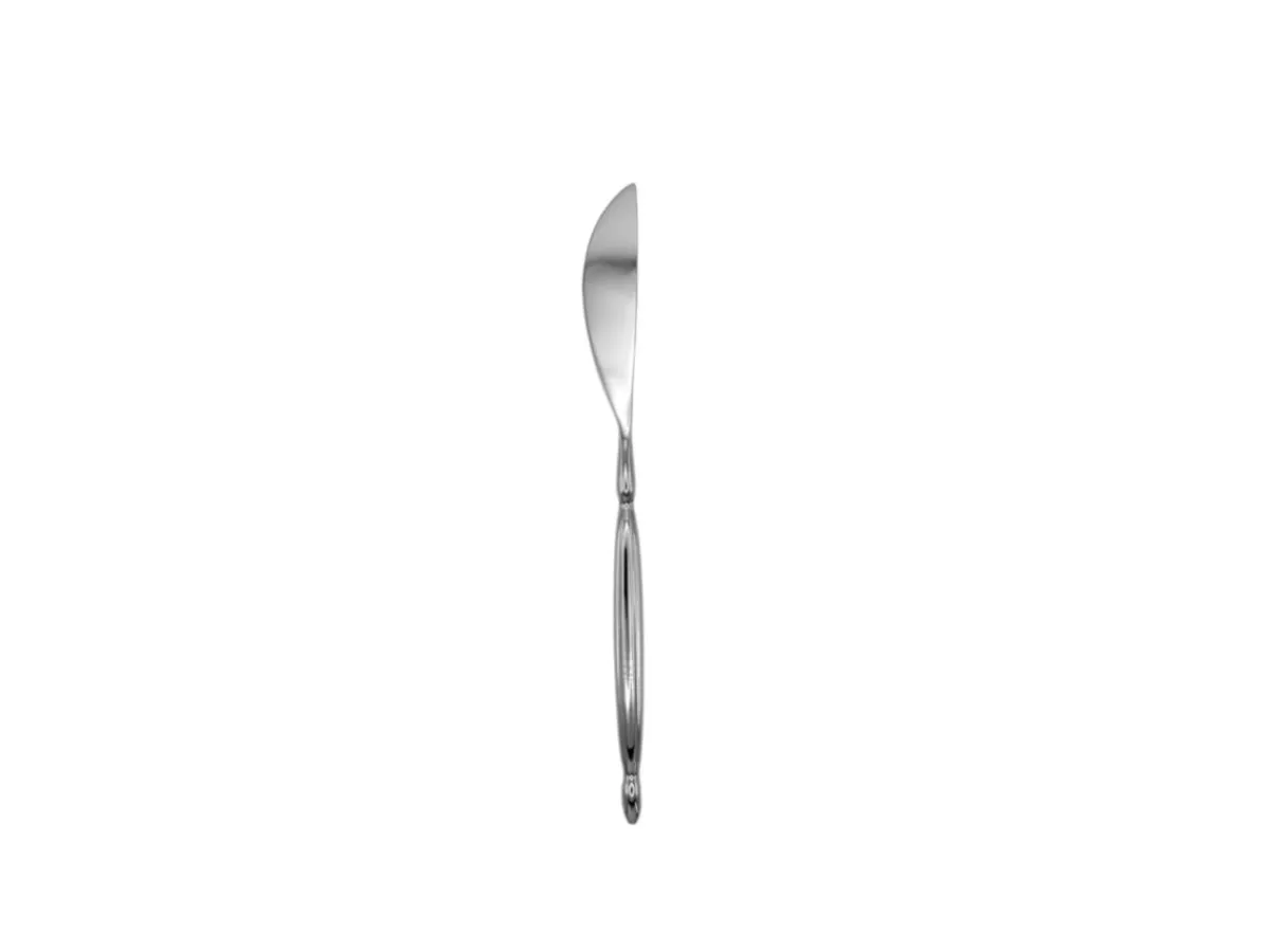 Couteau à dessert droit inox 18/10 22,27 cm Aphea - RAK Best