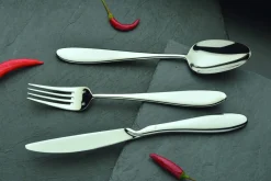 Couteau à dessert ergonomique monobloc cranté 21,5 cm Anzo - ETERNUM