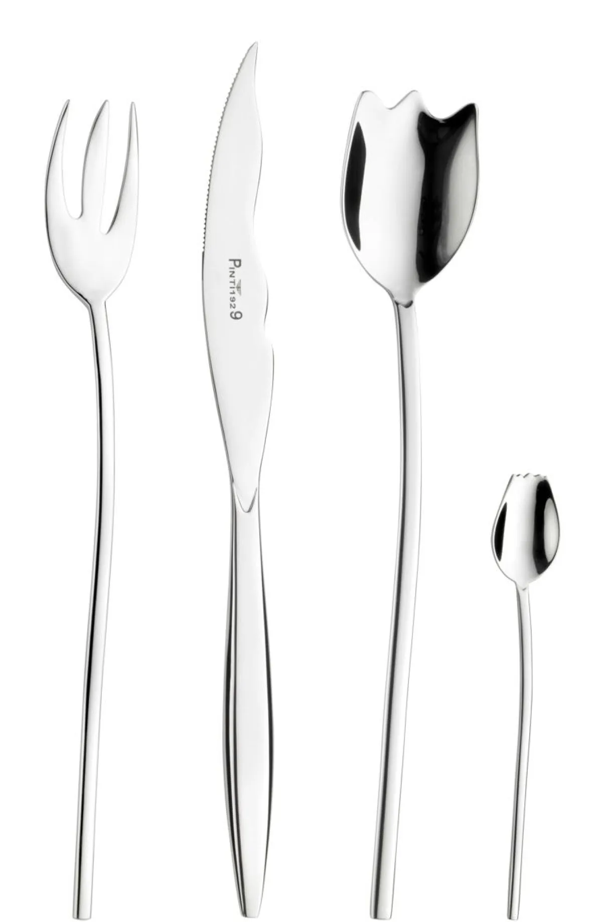 Couteau à dessert monobloc 21,5 cm Tulipani - PINTINOX Online