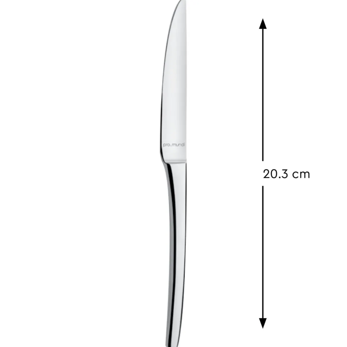 PRO.MUNDI Couteau à dessert monobloc cranté 20,3 cm Elios New