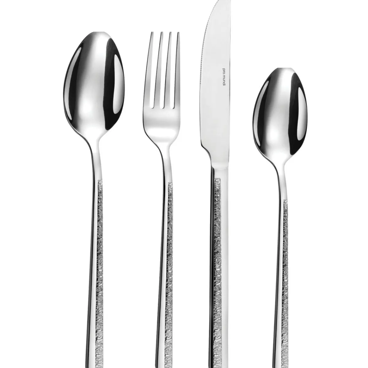 Couteau à dessert monobloc cranté 20,5 cm Mineral - PRO.MUNDI Online