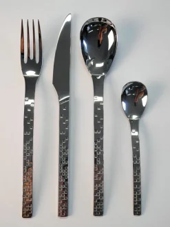 Couteau à dessert monobloc cranté 20,3 cm Pixelle 3d - COUZON Sale