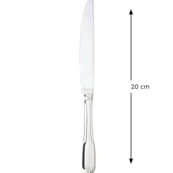 Couteau à dessert monobloc cranté 20 cm Vieux Paris Pm - PRO.MUNDI Online