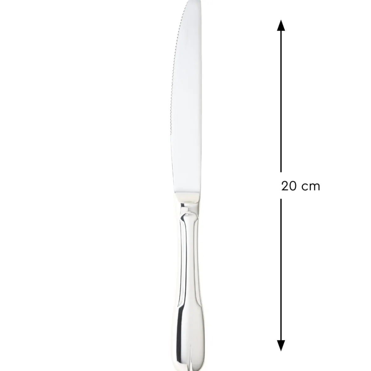 Couteau à dessert monobloc cranté 20 cm Vieux Paris Pm - PRO.MUNDI Online
