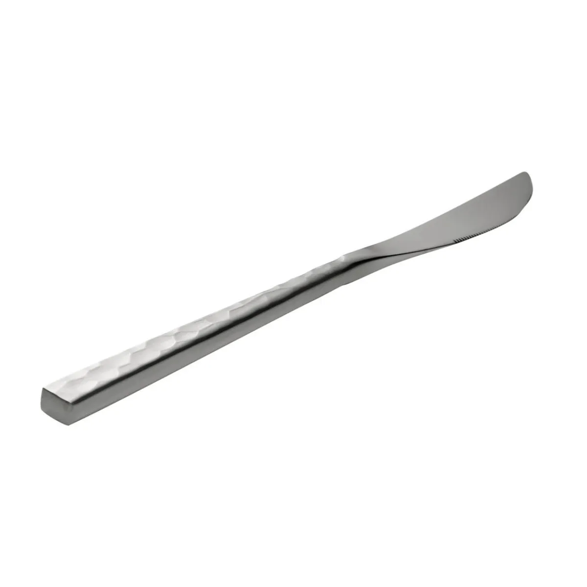 DEGRENNE Couteau de table monobloc 21,5 cm Fuse Martele Online