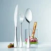 Couteau de table monobloc cranté 23,8 cm Arcade - ETERNUM Online