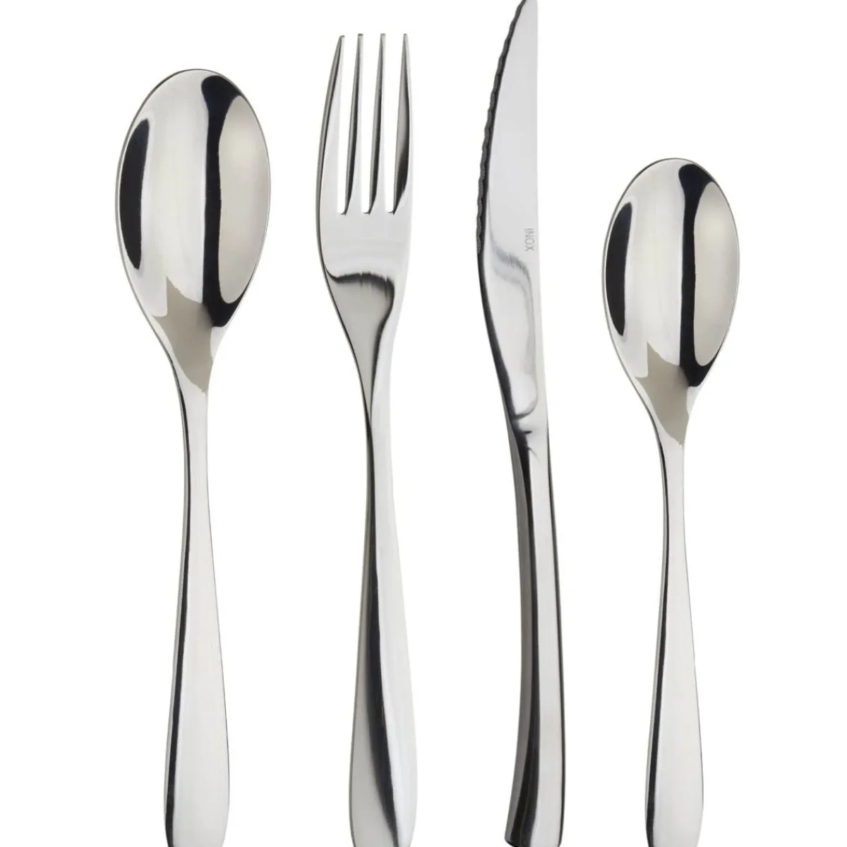 Couteau de table monobloc cranté 22,5 cm Adagio - PRO.MUNDI Discount