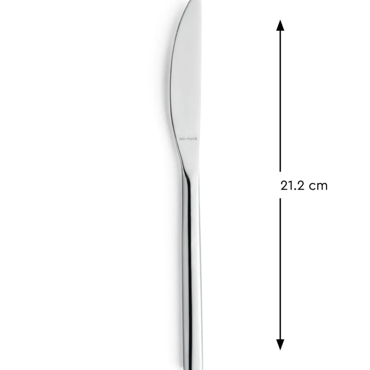 Couteau de table monobloc cranté 21,2 cm Riviera - PRO.MUNDI Clearance