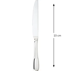 PRO.MUNDI Couteau de table monobloc cranté 23 cm Vieux Paris Pm Outlet